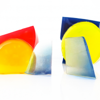 Red, Blue and Yellow Composition #1